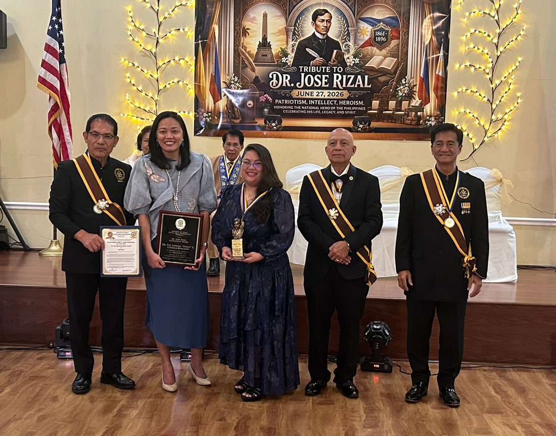 Celebrating Excellence: Dr. Pinky Catalla-Buscaino Receives the Dr. Jose Rizal Excellence Award in Education