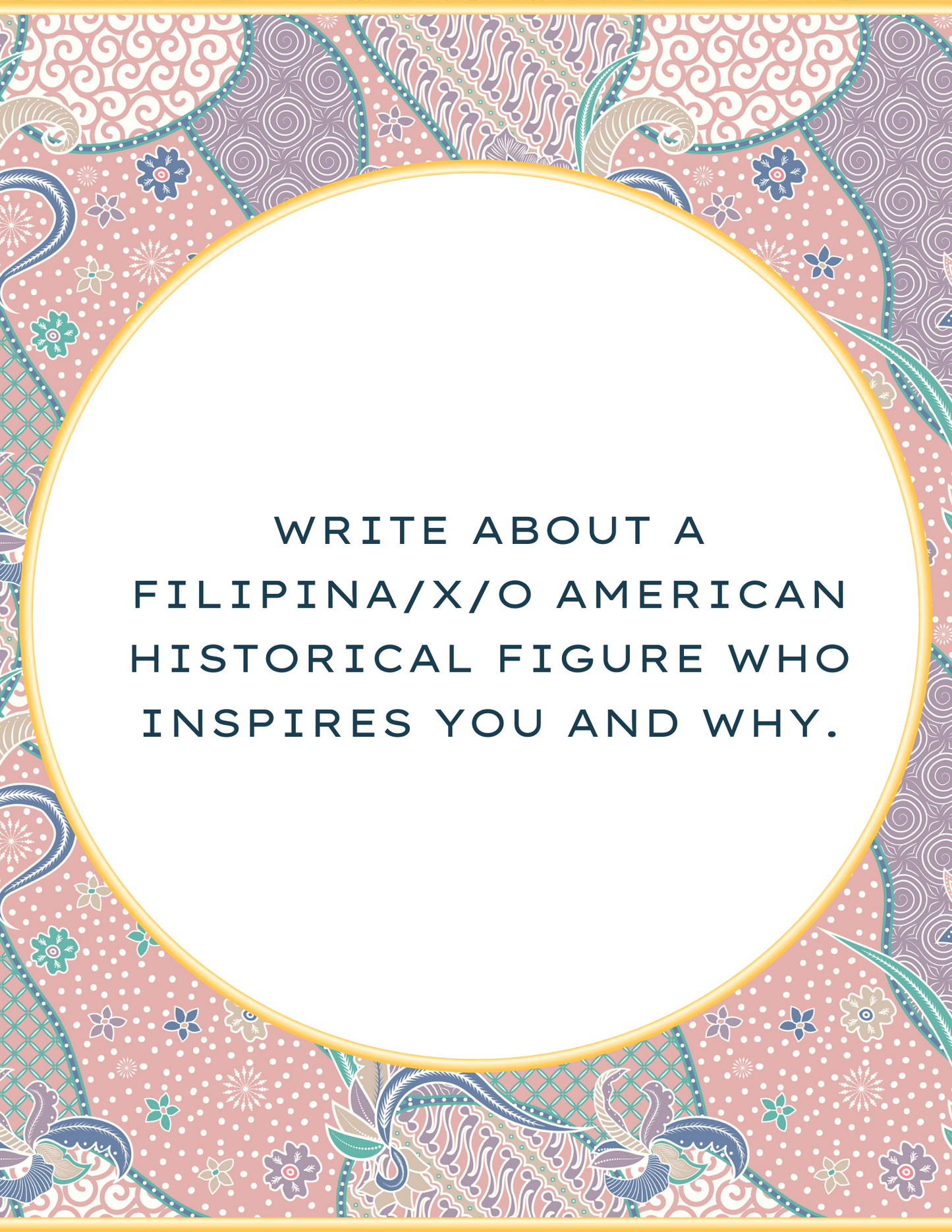 Know My Kuwento - A Guided Journal - 30 Prompts of Self-Reflection for Filipino Americans (PDF)