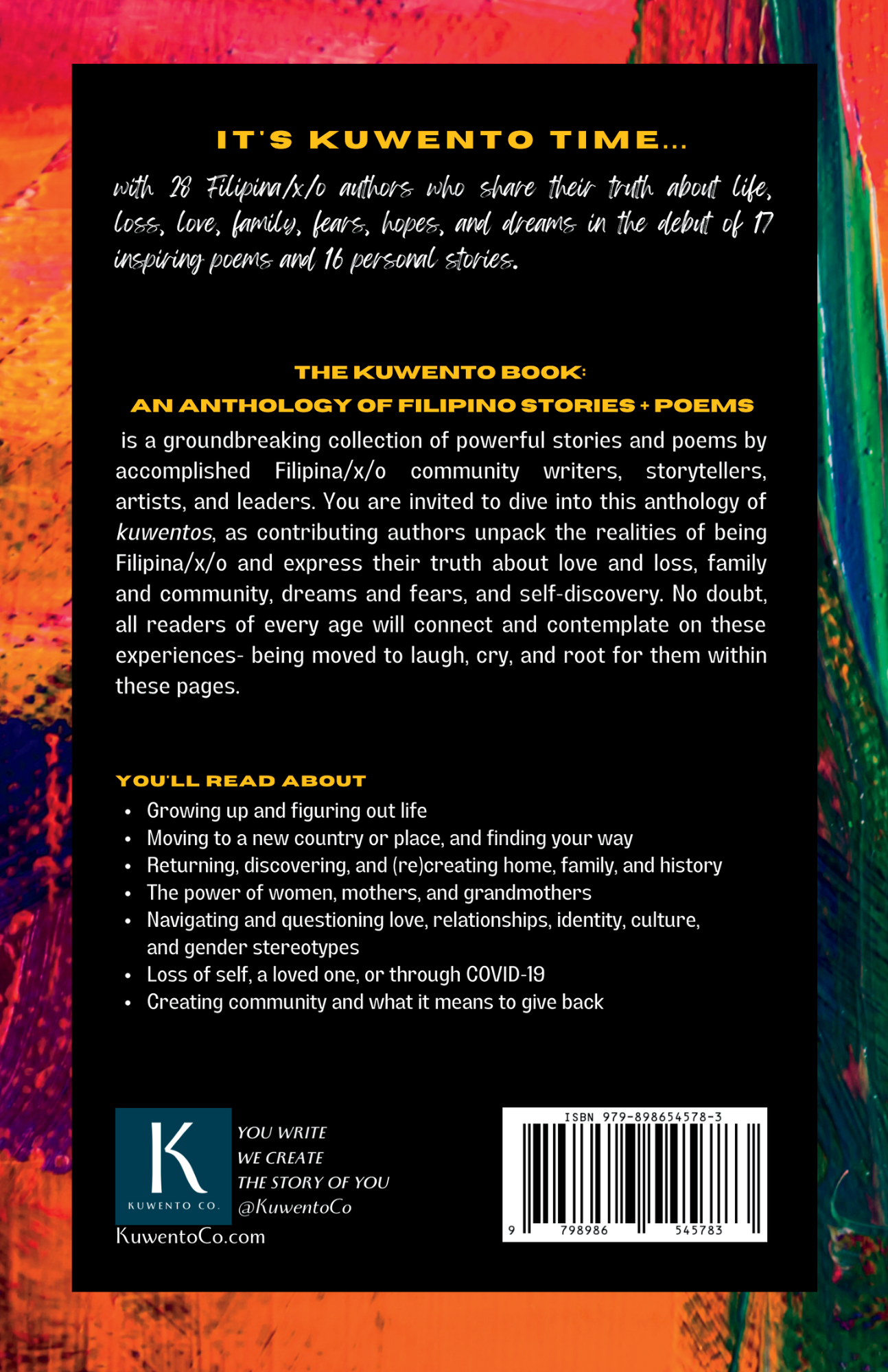 [PAPERBACK] The Kuwento Book: An Anthology of Filipino Stories + Poems